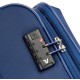 Roncato CROSSLITE  kétkerekű bővíthető kabinbőrönd-Sötétkék-piros R-4853SK