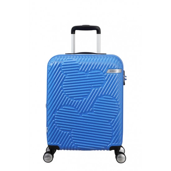 American Tourister MICKEY CLOUDS négykerekű kék bővíthető kabinbőrönd 147087-A101