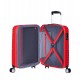 American Tourister MICKEY CLOUDS négykerekű piros bővíthető kabinbőrönd 147087-A103