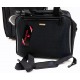Touareg fekete bőröndös, fedélzeti táskás bőröndszett TG-6114-M+táska