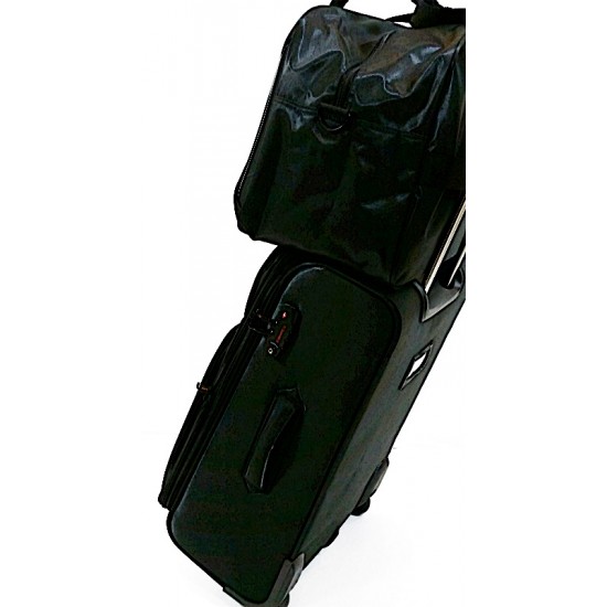 Touareg fekete négy részes, kétkerekes bőröndszett TG-6114-szett/4db